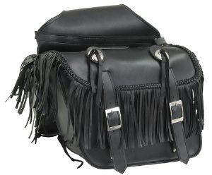 PVC Saddlebag w/ Tassles