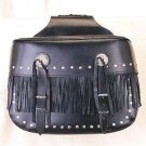 PVC Zip Off Saddlebag w/ Heavy Duty Velcro Cover & Lock