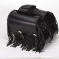 Throwover Slanted Saddlebag w/ Fringe & Braid