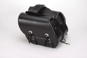 Throwover Slanted Saddlebag w/ Light Reflector