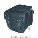 PVC Z/o Saddle Bag w/ Heavy Duty Velcro Cover & Lock