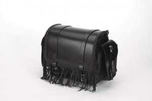 Sissybar Bag w/ Fringe, Braid & Velcro on Back