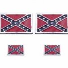 Motorcycle Rebel Flag Logos for saddlebags toolbags windshield bags jackets vests