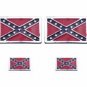 Motorcycle Rebel Flag Logos for saddlebags toolbags windshield bags jackets vests