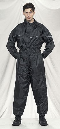 1-Pc Motorcycle Rain Suit Folds Up in Very Small Pack waterproof windproof