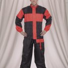 2-Pc MOTOR CYCLE Rain Suit Folds Up in Very Small Pack WINDPROOF WATERPROOF