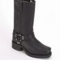 Men's Biker Boot w/ Strap & Ring at Ankle