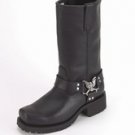Men's Biker Boot w/ Eagle at Ankle