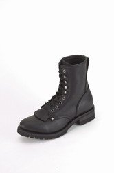Men's Biker Boot w/ Laces & Tassle in Front