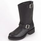 Ladies Biker Boot w/ Double Buckle