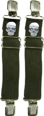 Skull Boot Clips