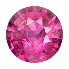 1.75 mm Round Pink Sapphire in AAA Grade