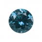 0.91 Carat Round Blue Diamond SI Clarity