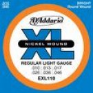 D'Addario EXL110 Regular Light 10-46 Set of 3