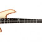 Schecter Guitar Stiletto Custom-4 Natural w/ 1 set of strings Guitar Polish pics & pic holder