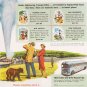Greyhound Bus Magazine Ad, Yellowstone Vacation, Old Faithful