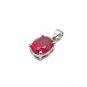 STERLING SILVER JULY  BIRTHSTONE PENDANT