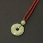 Green Coin Jade Necklace - MJNL0045
