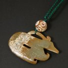 Chinese Ancient Pattern Jade Necklace - MJNL0052