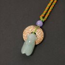 Green Limpid Cicada Jade Necklace - MJNL0042