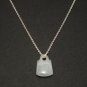 White Jade Silver Necklace - MJNL0019