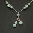 Jade Silver Necklace - MJNL0030