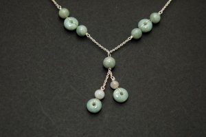 Jade Silver Necklace - MJNL0030