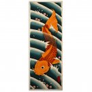 Asian Koi Fish Art Poster Print Wall Decor Asian Koi Fish Art Poster Print Wall Decor