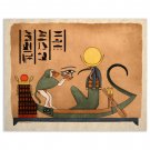 Egyptian Art Print Thoth Ancient God Of Knowledge Wall Decor