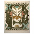 Tropical Hawaiian Tiki Bar God Art Print