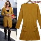 Korean Fashion - Long Cardigan