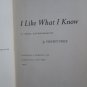 I Like What I know:A Visual Autobiography by Vincent Price ➤ Doubleday and Co 1959 First Edition
