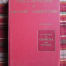 Tables for Identification of Organic Compounds by Charles D. Hodgman M.S. (ed) 1960 Second Printing