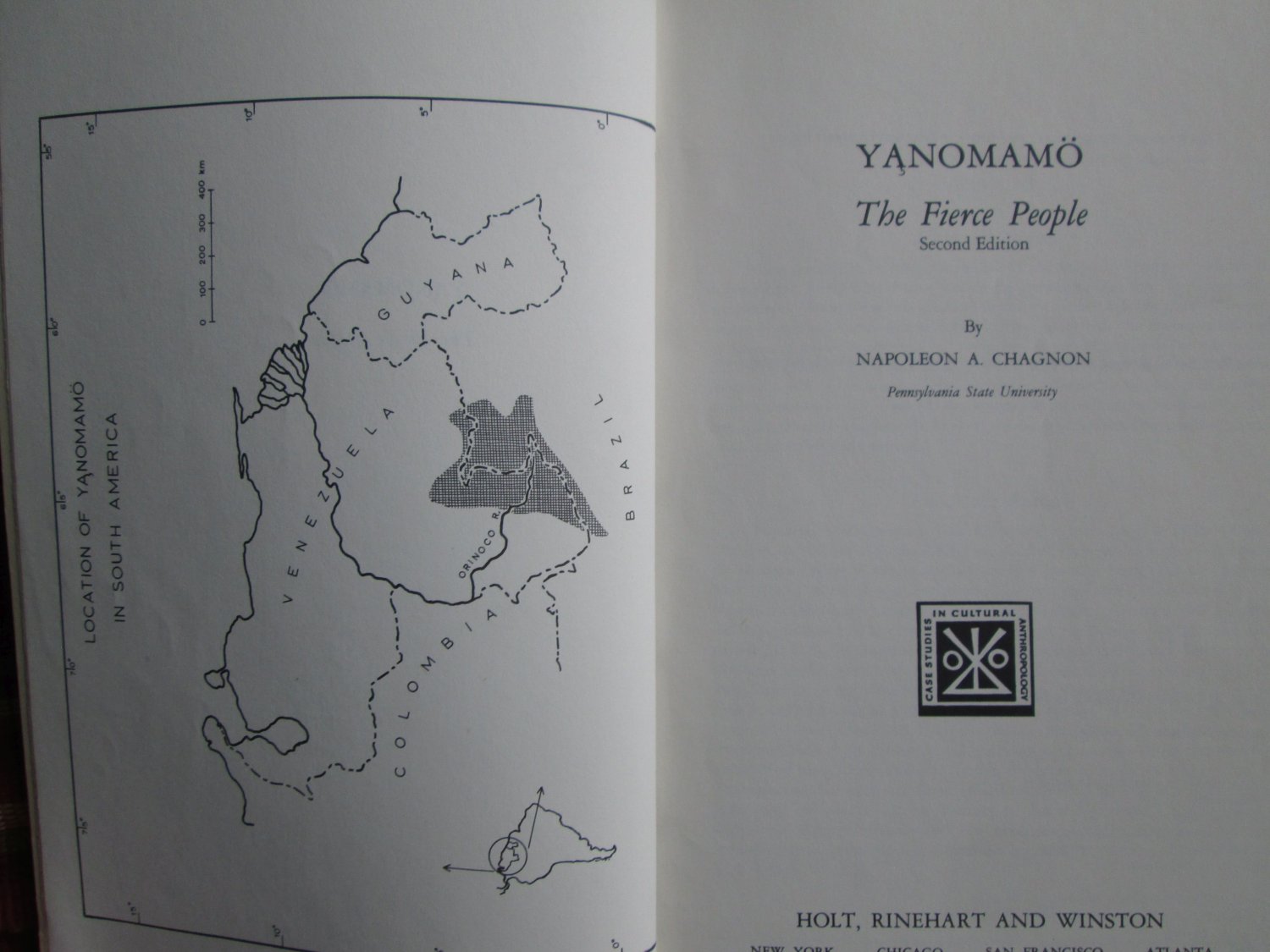 Yanomamo The Fierce People By Napoleon Chagnon Holt, Rinehart And ...