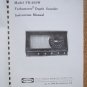 Model FR-450W Fathometer Depth Sounder Instruction Manual ➤ Raytheon 1978 1st Ed.