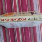 Weather Wisdom: Being an Illustrated Practical Volume.. by Albert Lee ★ Doubleday 1976 1st Edition