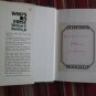 Who's on First? by William F. Buckley ➤ Doubleday 1980 ★SIGNED★