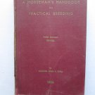A Horseman's Handbook on Practical Breeding by John Wall➤Thoroughbred Bloodlines 1950 3rd edition A Horseman's Handbook on Practical Breeding by John Wall➤Thoroughbred Bloodlines 1950 3rd edition