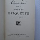 Book of Modern Etiquette by Elinor Ames ➤ D. Van Nostrand Company 1948