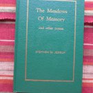 The Meadows of Memory and Other Poems by Stephen Jessup ➤ Parthenon Press 1974 ★SIGNED★