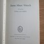 Some Must Watch by Ethel Lina White &acirc;�&curren; Harper and Brothers, New York, 1941 (First Edition)