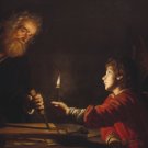 Prayer During Financial Hardship Holy Card PC#155