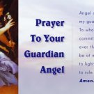 GUARDIAN ANGEL PRAYER CARD PC#93
