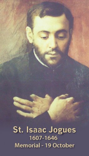 ST ISAAC JOGUES PRAYER CARD 59