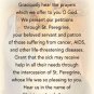 ST PEREGRINE PRAYER CARD PC#120