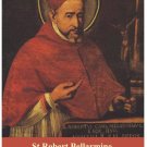 St. Robert Bellarmine Prayer Card PC#133
