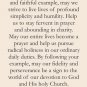 Blessed Maria de la Cabeza Prayer Card PC#208