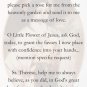 St. Therese Novena Prayer Card PC#211