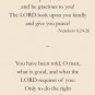 Scriptural Blessing Prayer Card PC#241