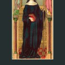 St. Scholastica Holy Card PC#247